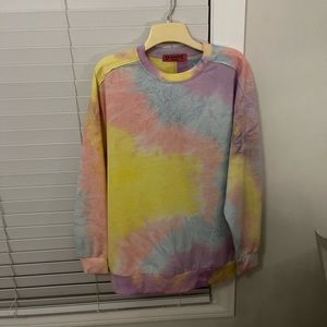 OVERSIZED CREWNECK TYE-DYE